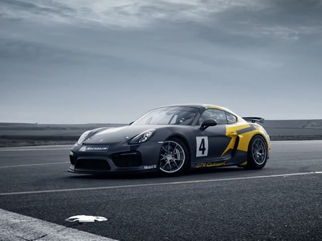 Porsche Cayman GT4 Clubsport - мечта, ставшая правдой